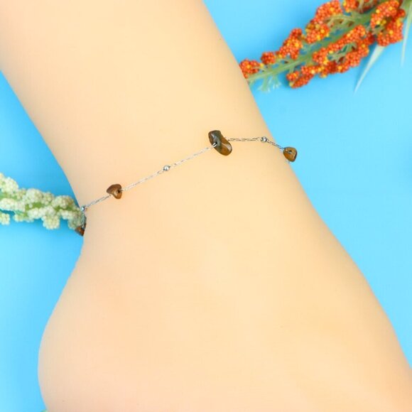 Elegant Handmade Anklet – Perfect for Women & Girls | Ideal Gift Option, DYC1706 - Picture 2 of 7